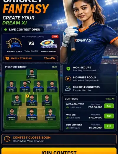 LuckX (luckx) fantasy cricket & matchday visual 3